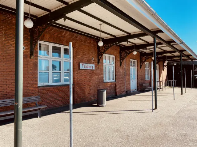 Billede af Faaborg Station.
