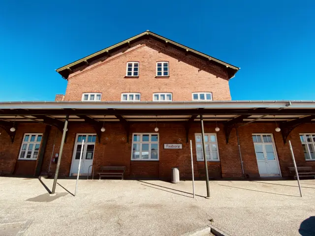 Billede af Faaborg Station.