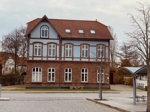 Billede af Toftlund Stations  posthus.