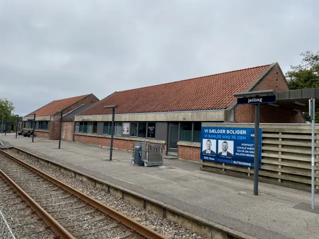 Billede af Jelling Station.