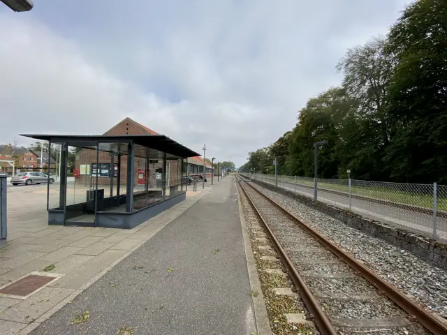 Billede af Jelling Station.
