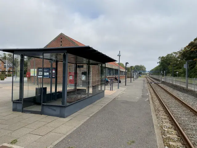 Billede af Jelling Station.