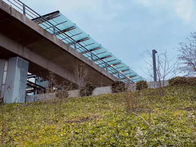 Billede af Ørestad Metrostation.