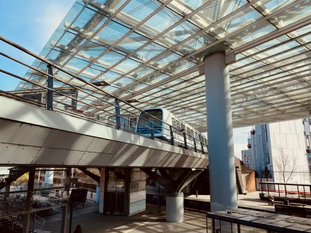 Billede af Flintholm Metrostation.