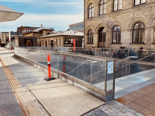 Billede af Frederiksberg Metrostation.
