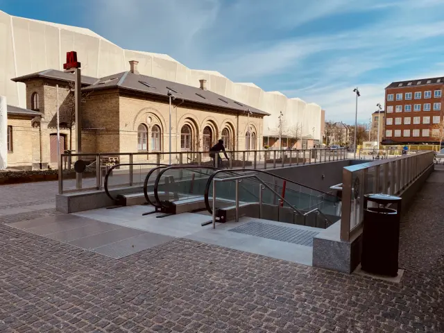 Billede af Frederiksberg Metrostation.