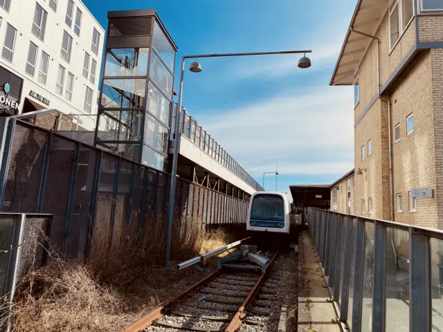 Billede af Vanløse Metrostation.