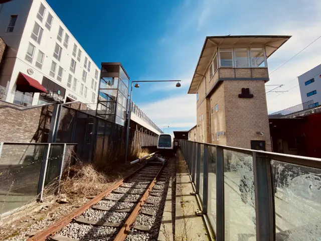 Billede af Vanløse Metrostation.