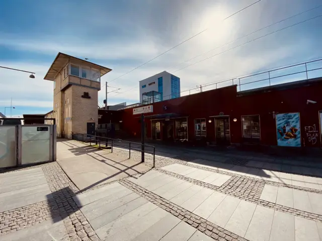 Billede af Vanløse Metrostation.