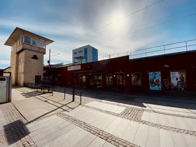 Billede af Vanløse Metrostation.