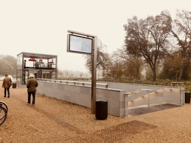 Billede af Vibenshus Runddel Metrostation.