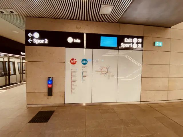 Billede af Marmorkirken Metrostation.