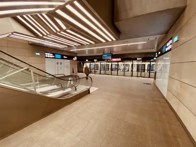 Billede af Marmorkirken Metrostation.