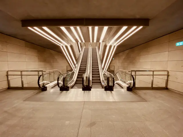 Billede af Marmorkirken Metrostation.