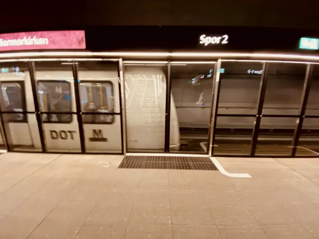 Billede af Marmorkirken Metrostation.