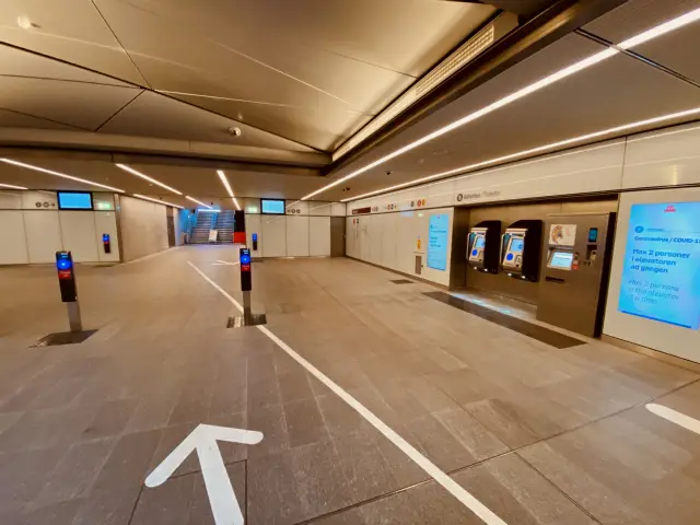 Billede af Østerport Metrostation.