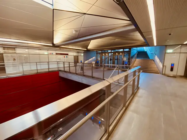 Billede af Østerport Metrostation.