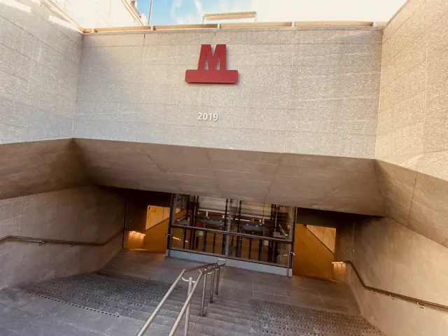 Billede af Østerport Metrostation.