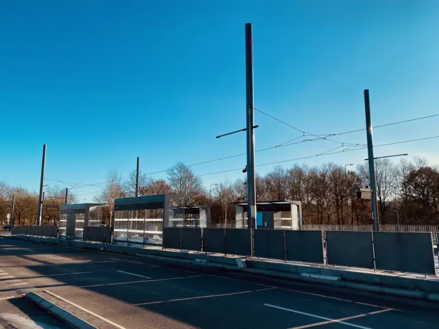 Billede af Bilka Letbanestation.
