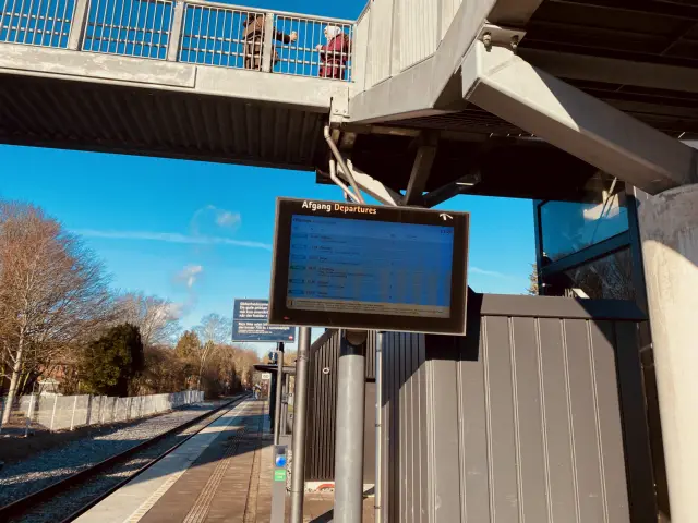 Billede af Hjallese Station.