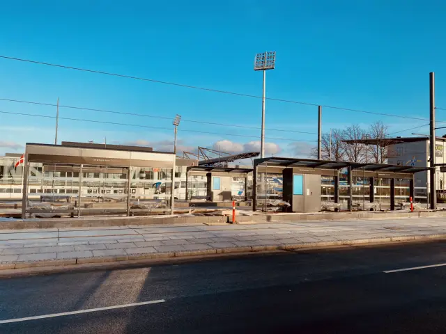 Billede af Idrætsparken Letbanestation.