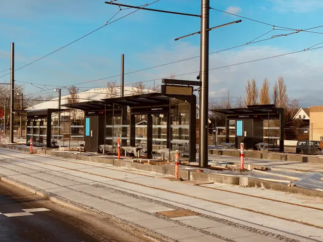 Billede af Idrætsparken Letbanestation.