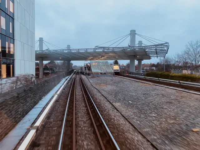 Billede af Flintholm Metrostation.