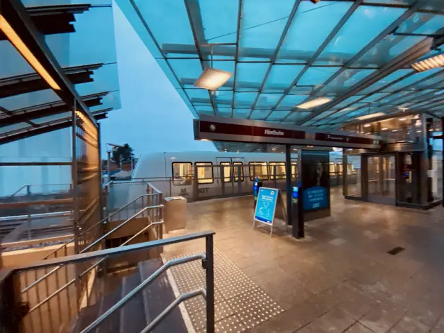 Billede af Flintholm Metrostation.