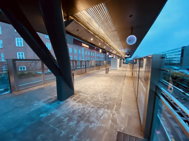 Billede af Lindevang Metrostation.