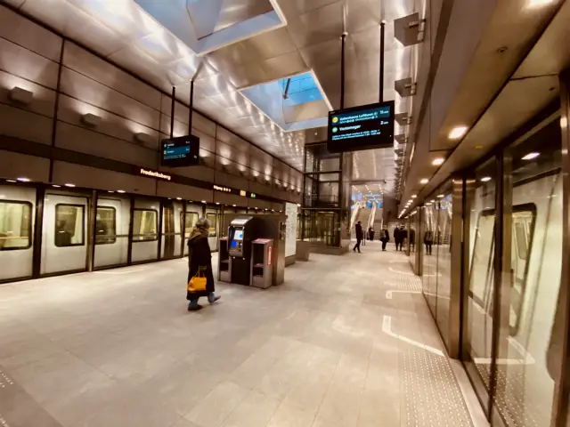 Billede af Frederiksberg Metrostation.
