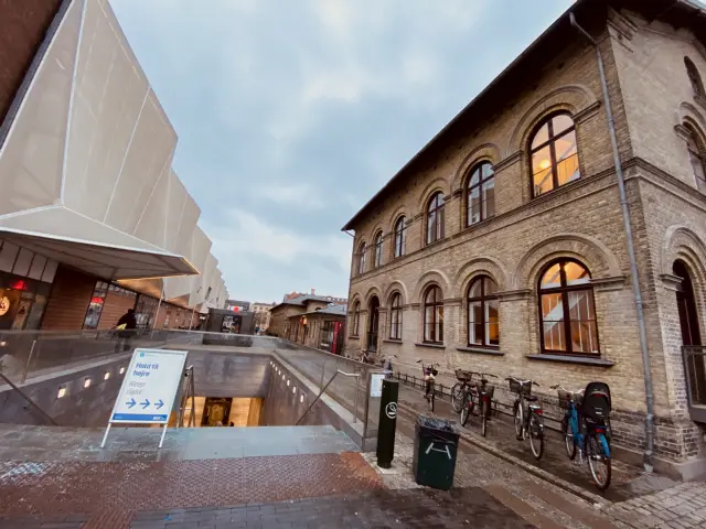 Billede af Frederiksberg Metrostation.