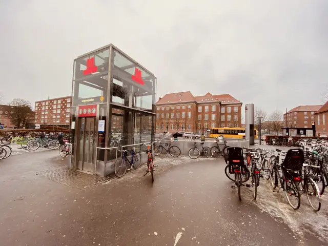Billede af Lergravsparken Metrostation.