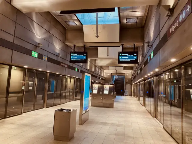 Billede af Islands Brygge Metrostation.