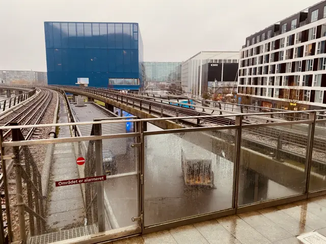 Billede af DR Byen Metrostation.