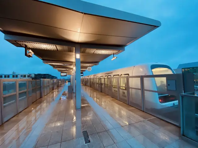 Billede af Femøren Metrostation.