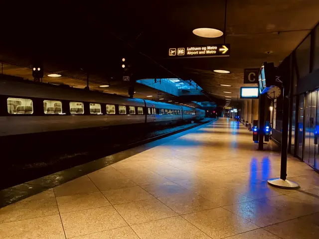 Billede af CPH Lufthavn Station.