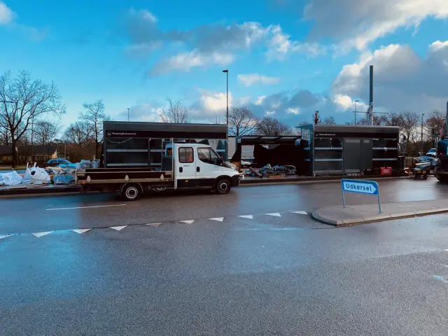 Billede af Rosengårdcentret Letbanestation.