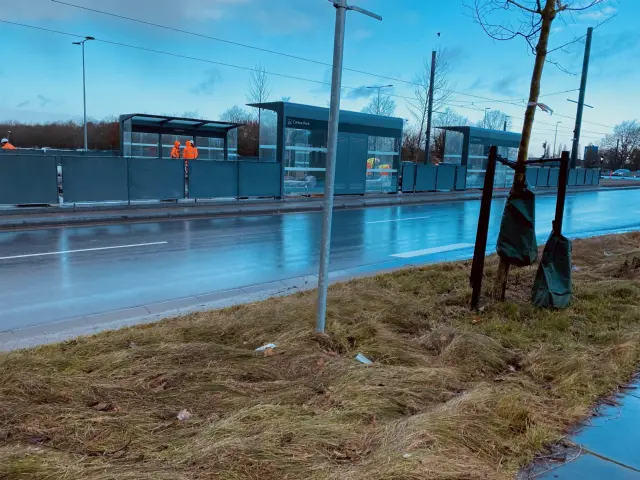 Billede af Cortex Park Letbanestation.