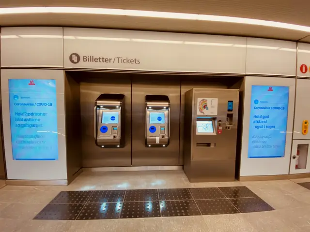 Billede af Aksel Møllers Have Metrostation.
