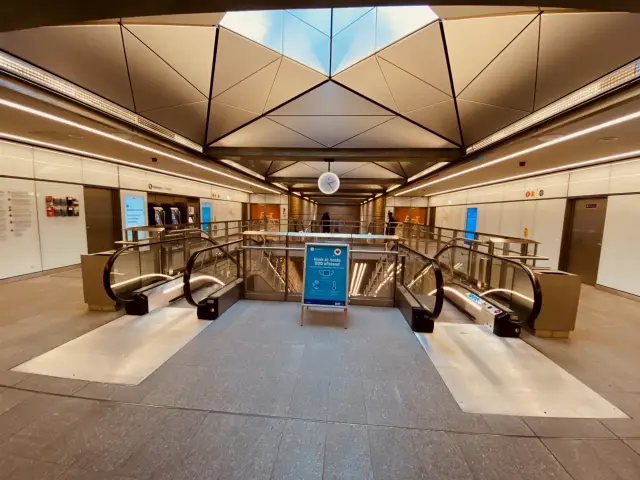 Billede af Aksel Møllers Have Metrostation.