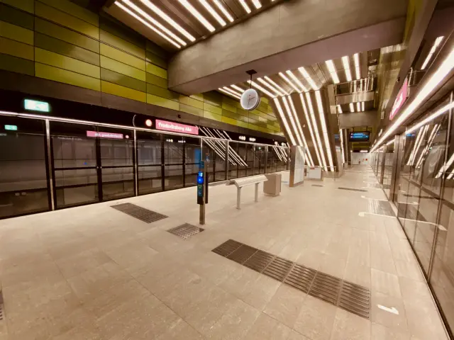 Billede af Frederiksberg Allé Metrostation.