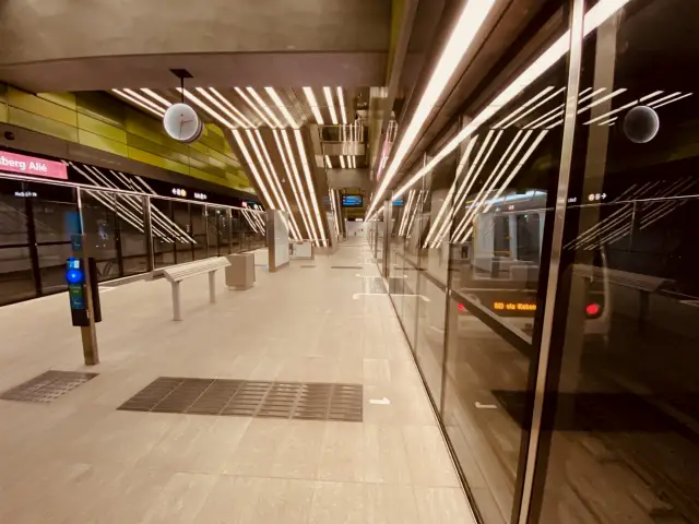 Billede af Frederiksberg Allé Metrostation.