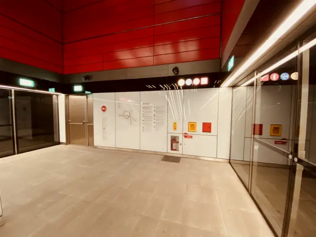 Billede af Nørrebro Metrostation.