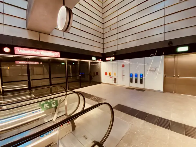 Billede af Vibenshus Runddel Metrostation.