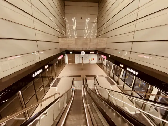 Billede af Trianglen Metrostation.