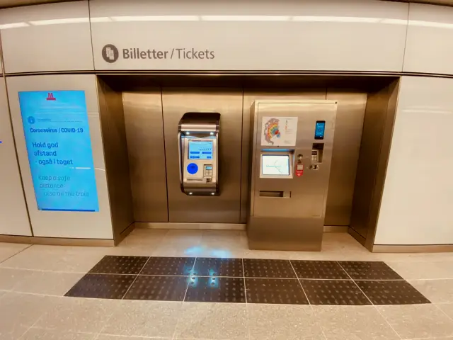 Billede af Trianglen Metrostation.