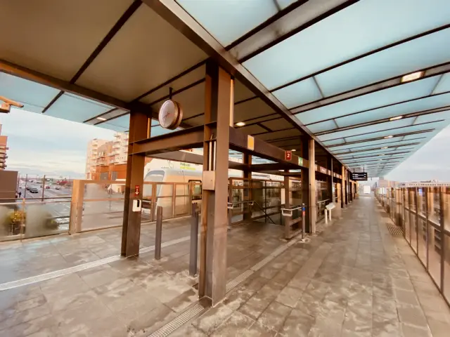 Billede af Vestamager Metrostation.