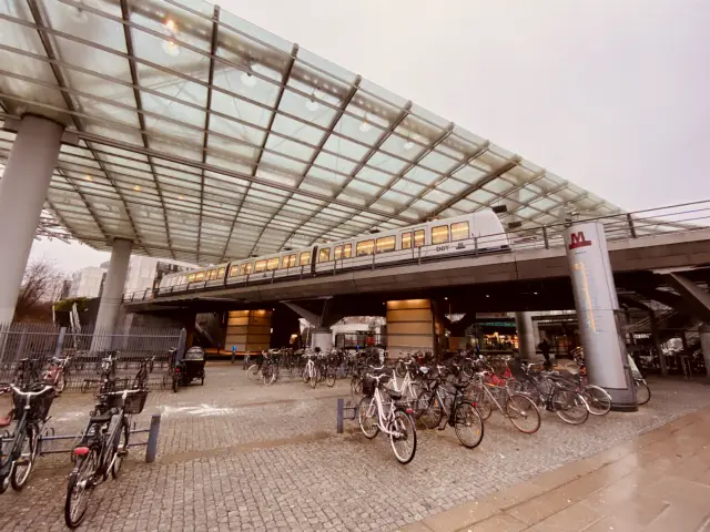 Billede af Flintholm Metrostation.