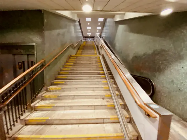 Billede af Ryparken S-togstrinbræt.