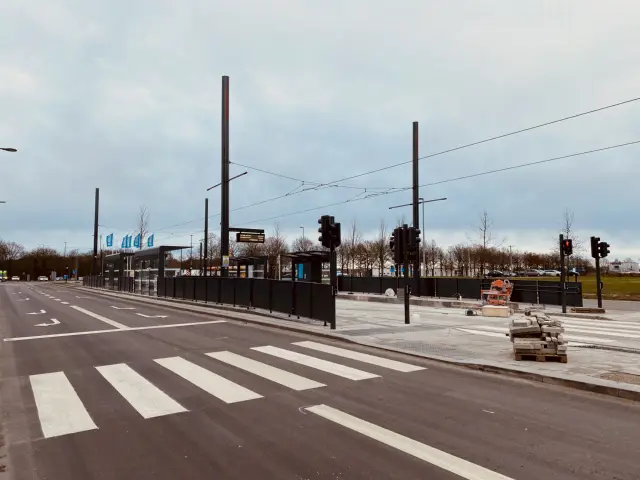 Billede af Cortex Park Letbanestation.